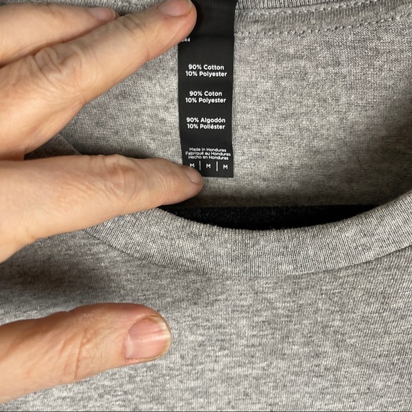 Grey Cotton/Polyester Cadillac S/S T-shirt - Picture 4 of 7